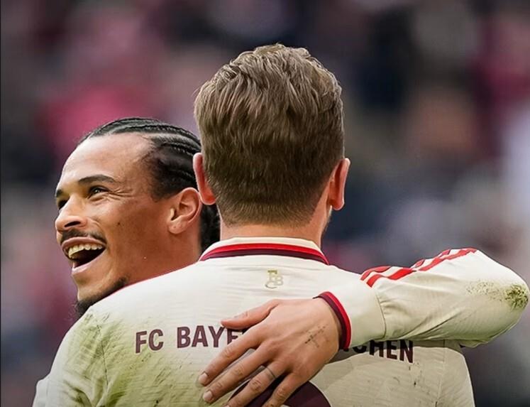 包含瑞士完胜尤文，萨内送出助攻的词条